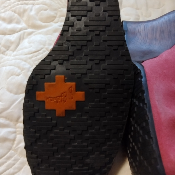 Sam Edelman Pink Wooden Wedges - Picture 5 of 6